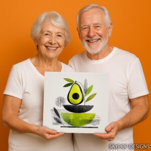 Avocado Bowl Art