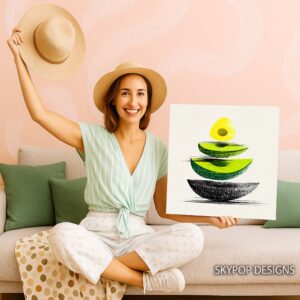 Avocado Stack Art