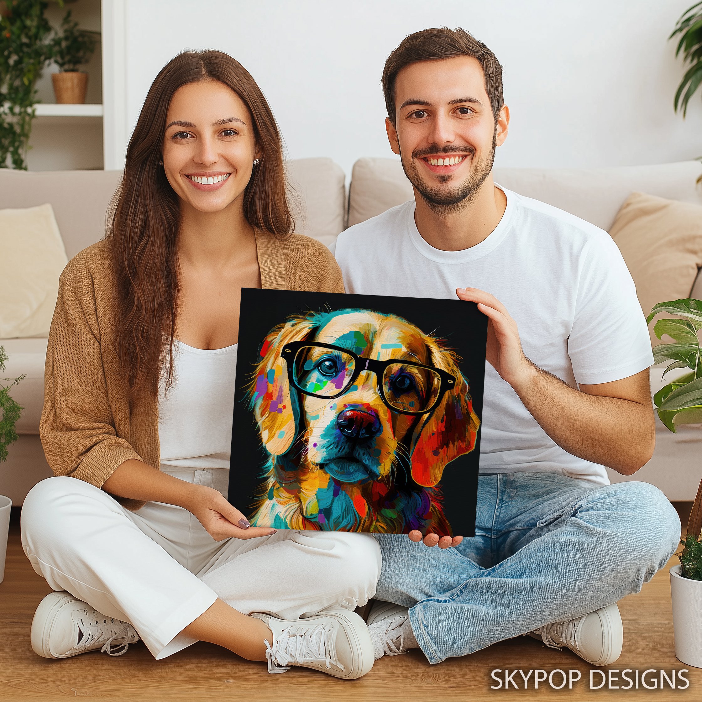 3.jpg Golden Retriever Art