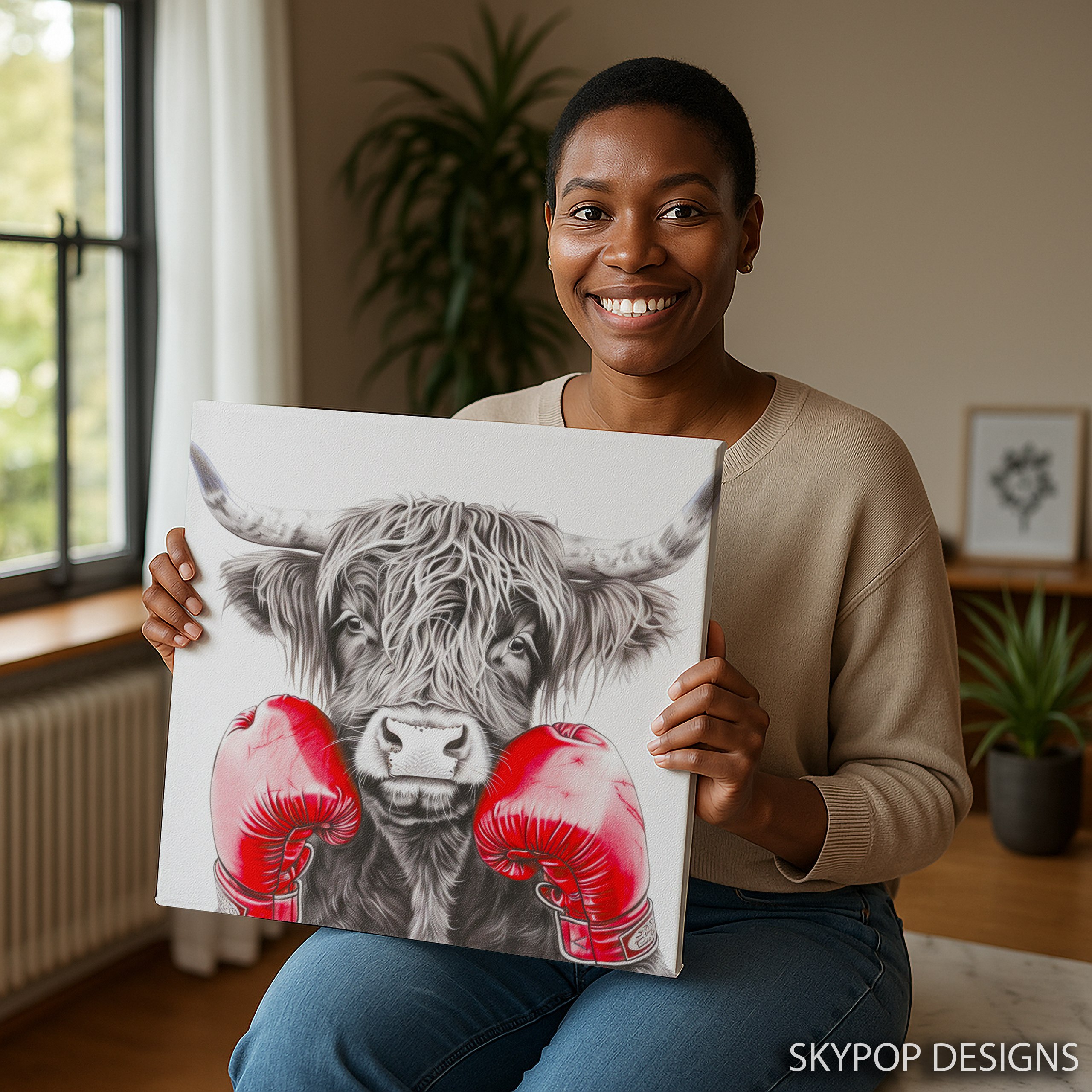 3.jpg Highland Cow Art