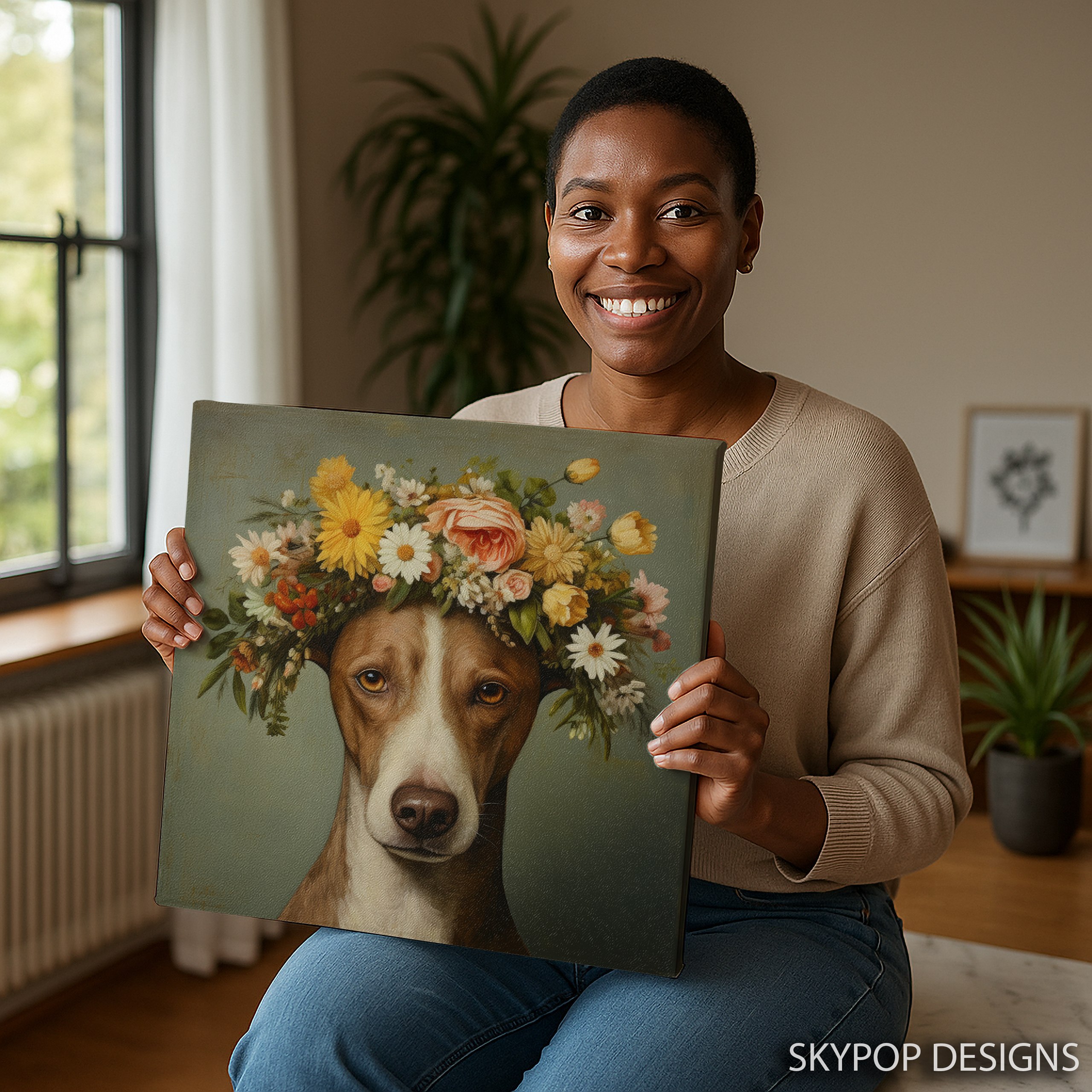 3.jpg Brittany Dog Art