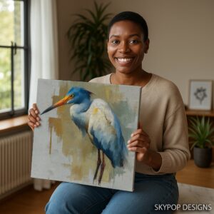 Blue Heron Art