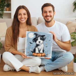Halloween Puppy Art