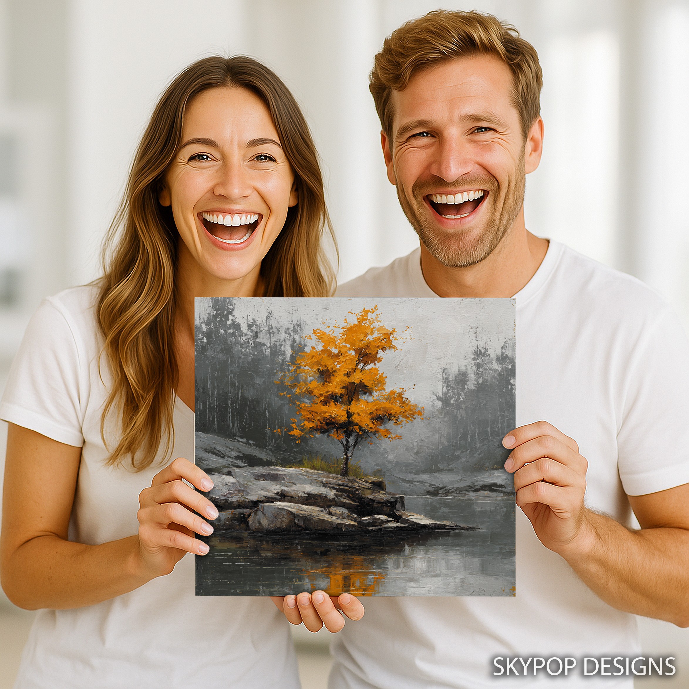 3.jpg Autumn Tree Reflection Art