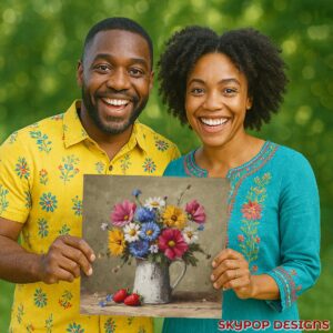 Wildflower Bouquet Art