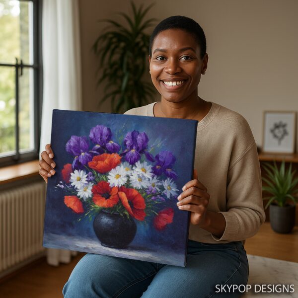 Vibrant Bouquet Art