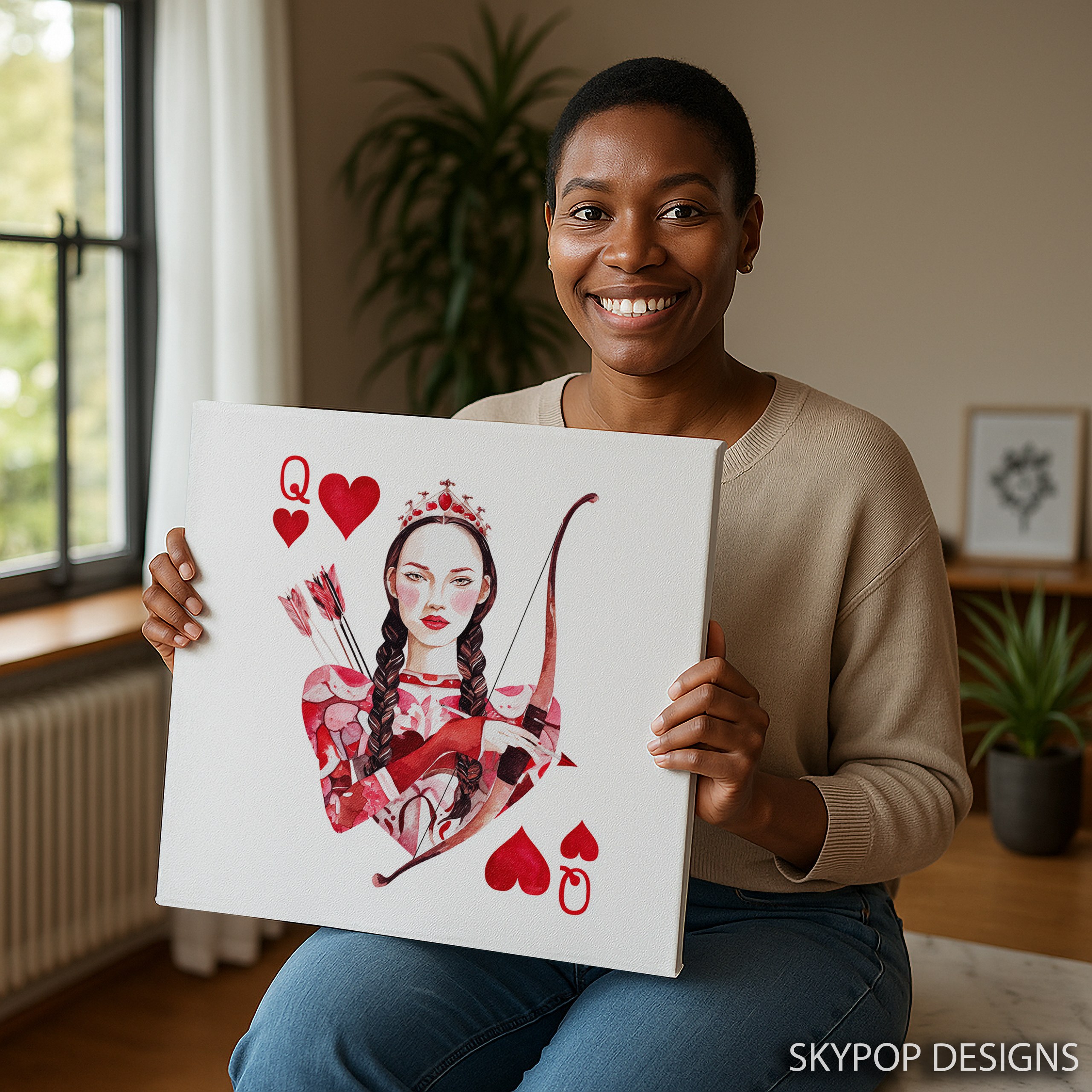 3.jpg Queen of Heart Archer Art