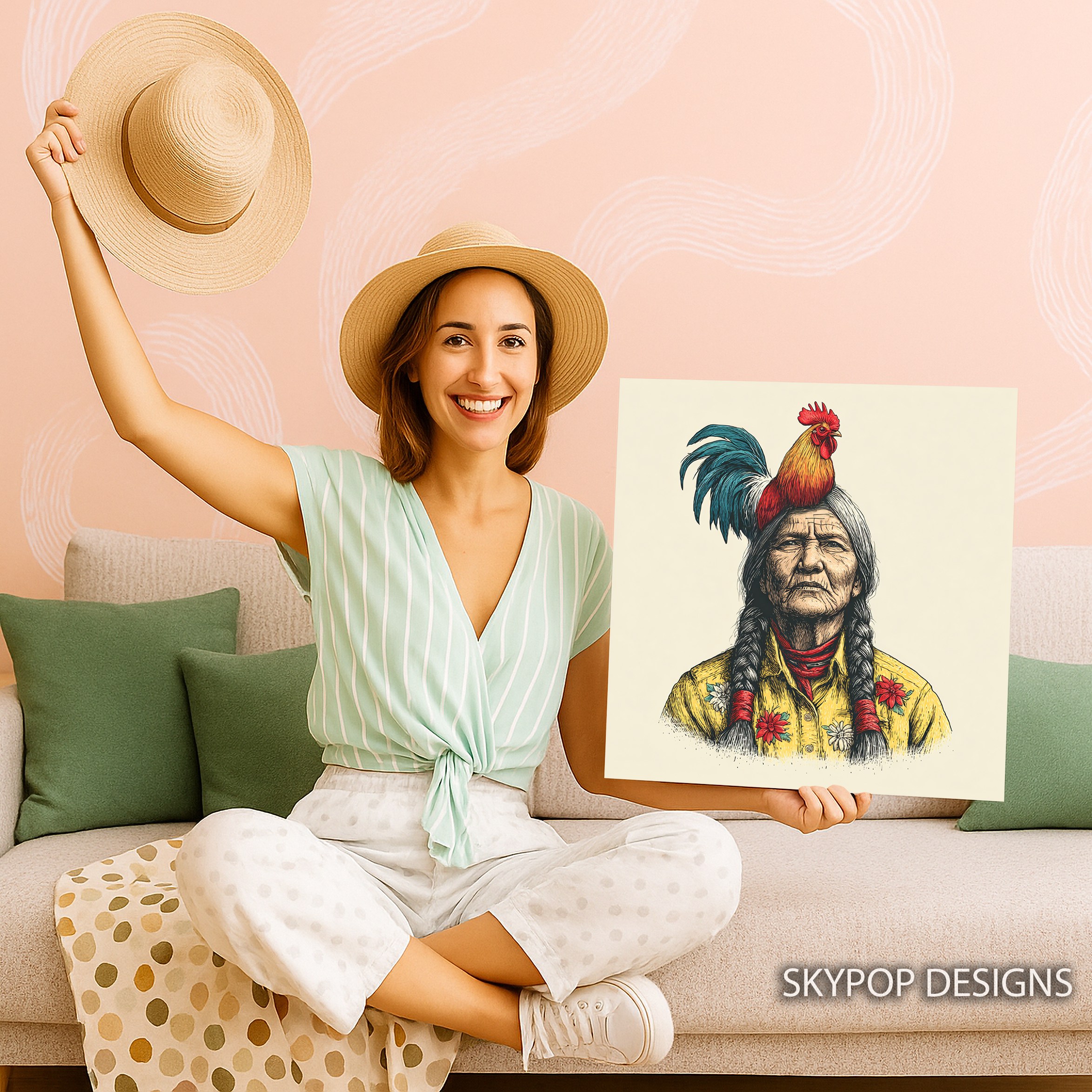 3.jpg Rooster Art