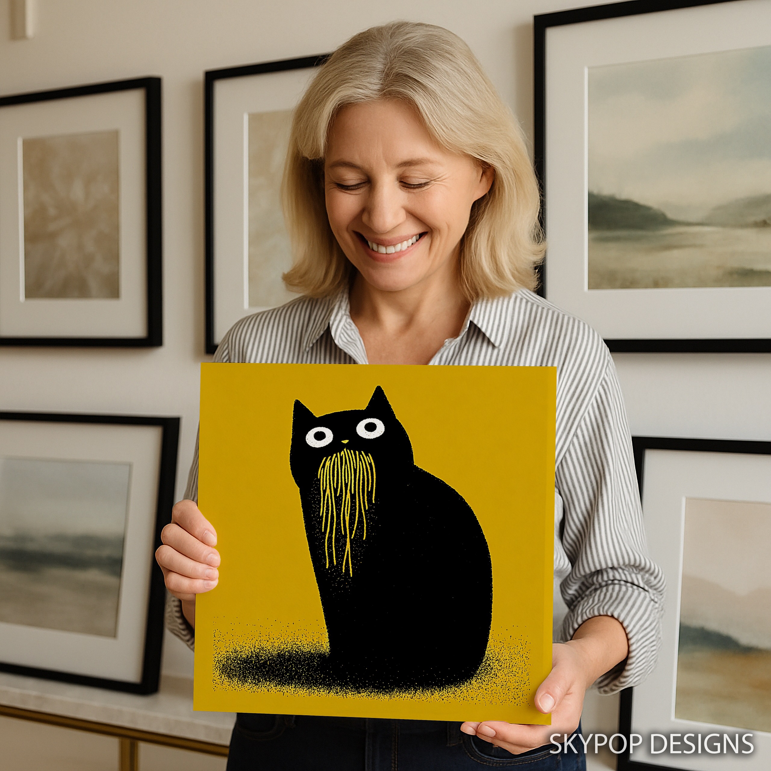 3.jpg Cat Spaghetti Art