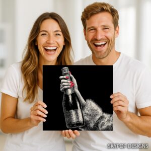 Champagne Celebration Art