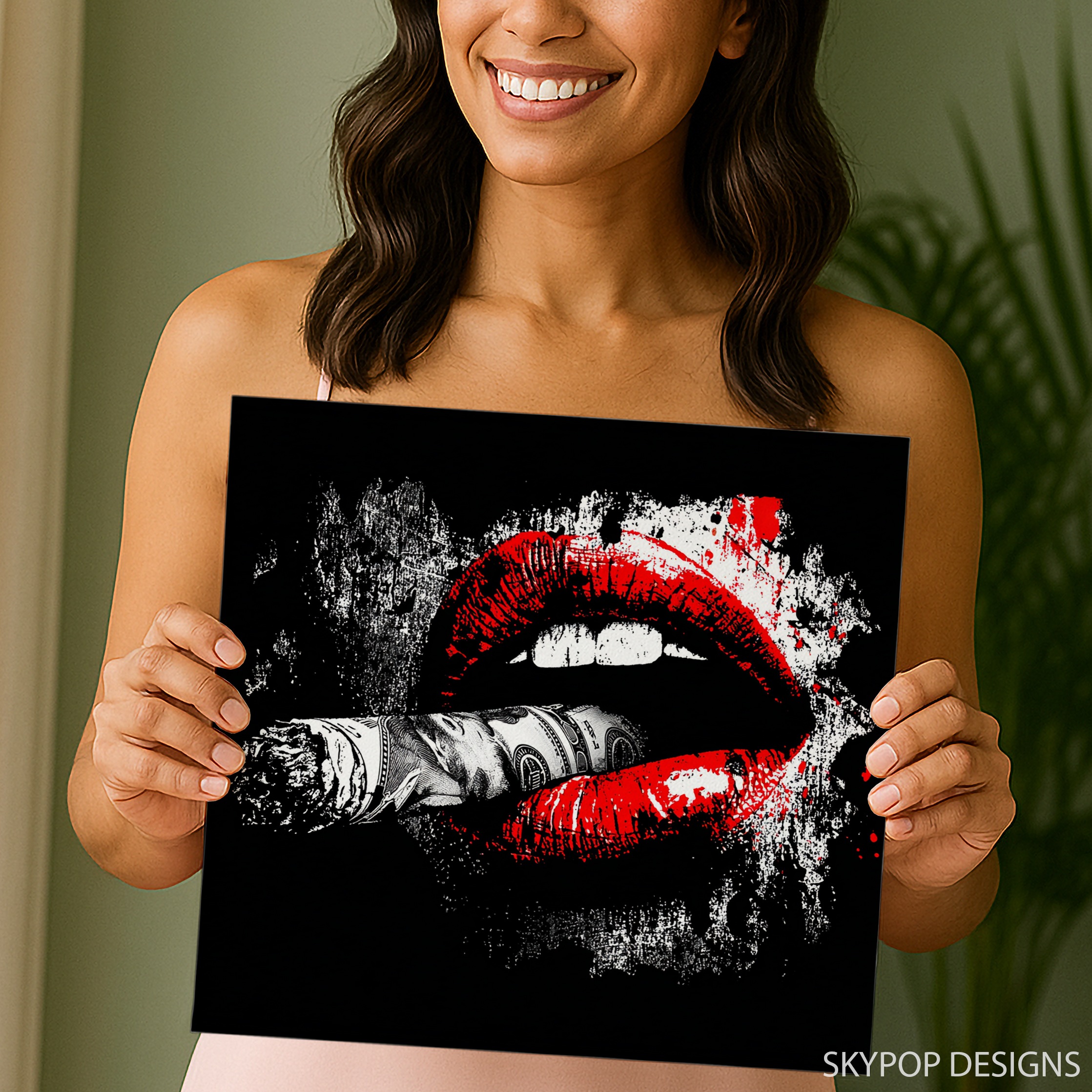 3.jpg Money Lips Art