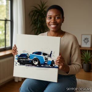 Classic Race Car Art