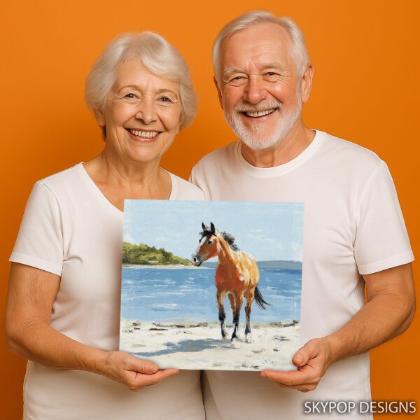 Beach Horse Art