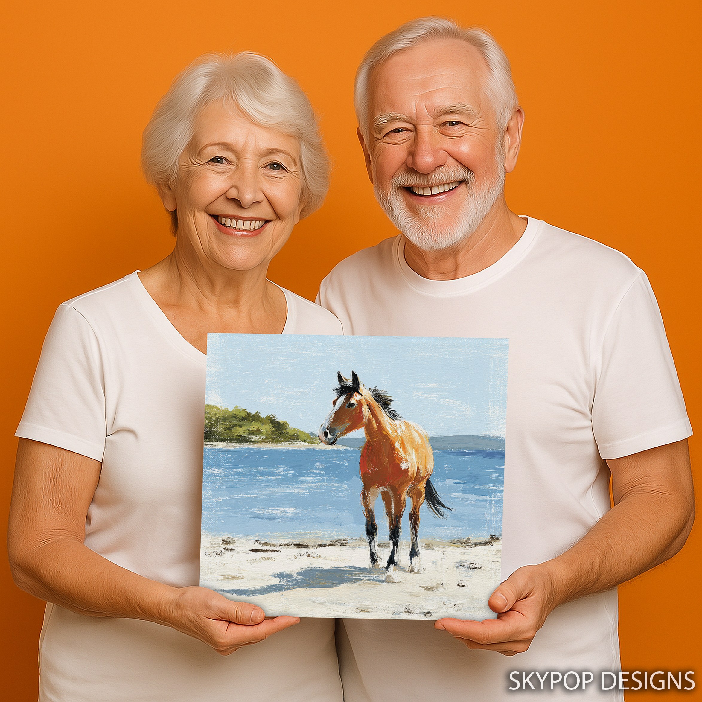 3.jpg Beach Horse Art