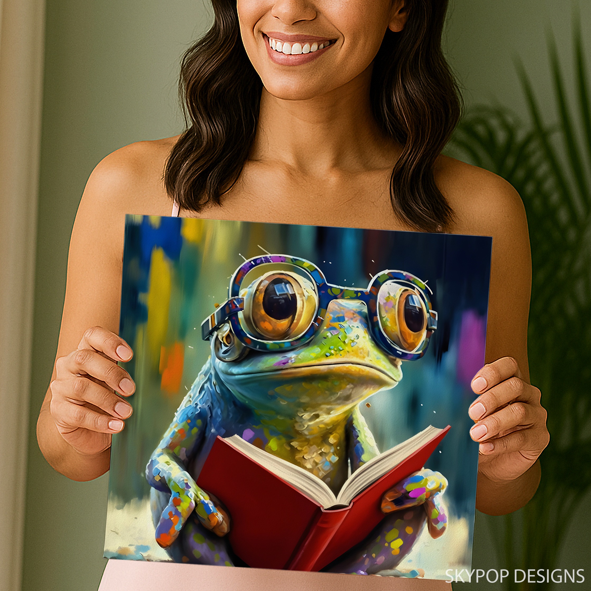 3.jpg Professor Frog Art