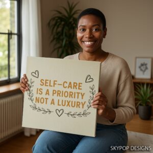Self Care Priority Art