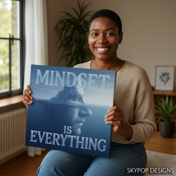 Mindset Iceberg Art