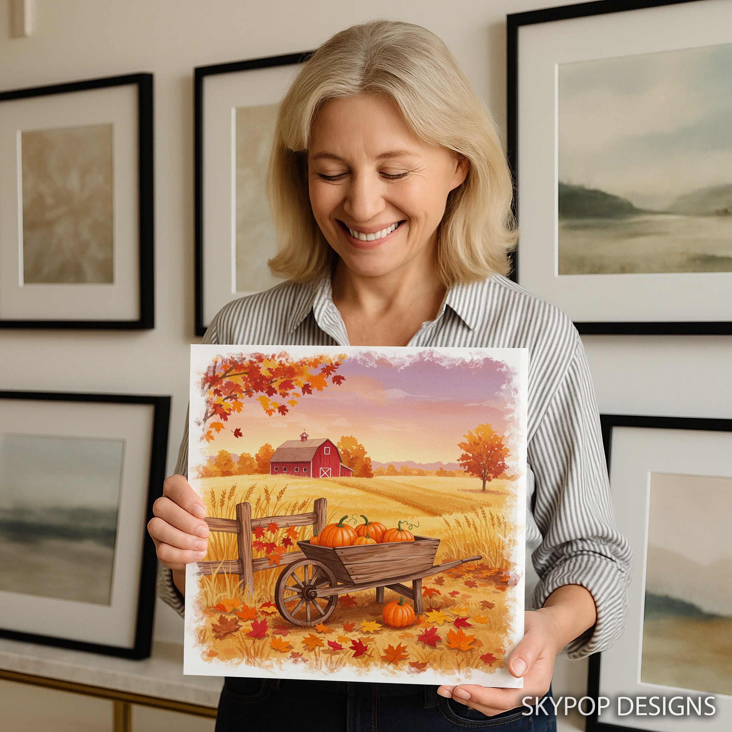 3.jpg Autumn Harvest Barn Art
