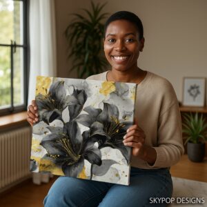 Golden Lily Art