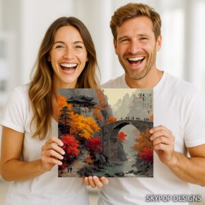 Autumn Bridge Sanctuary Art