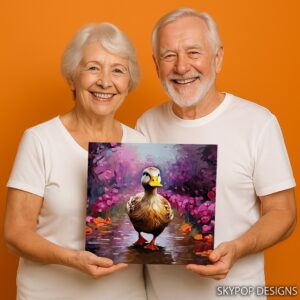 Duck Floral Art