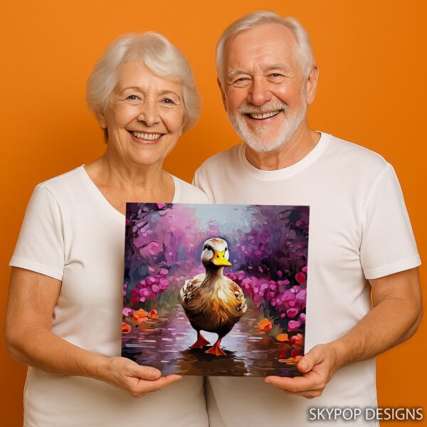 Duck Floral Art