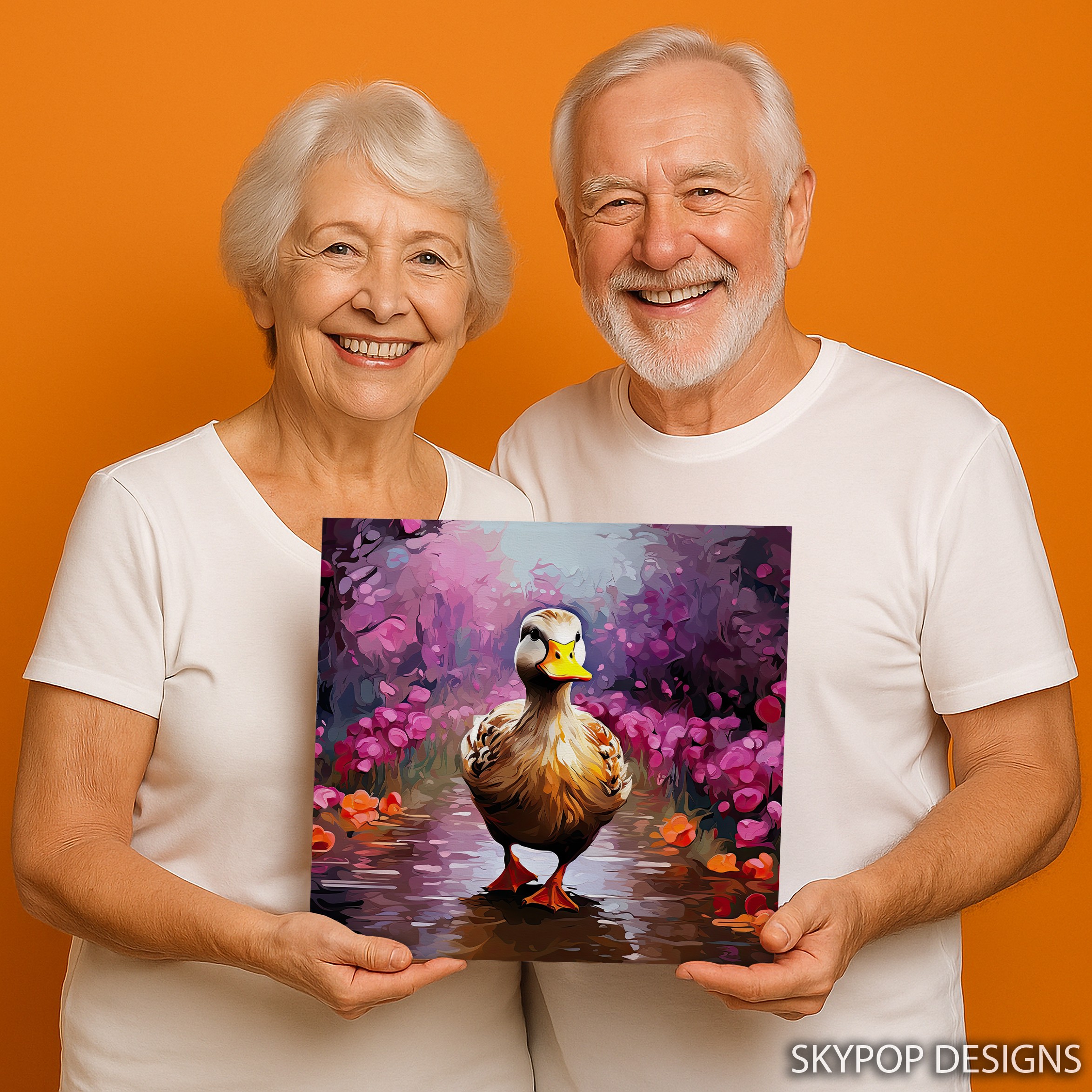 3.jpg Duck Floral Art