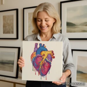Anatomical Heart Art