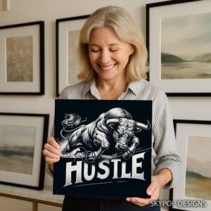 Hustle Bull Art