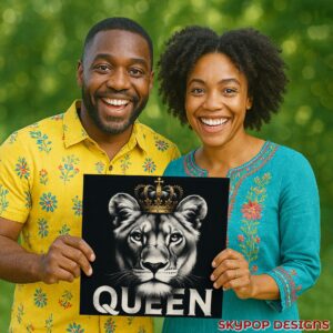 Lion Queen Art