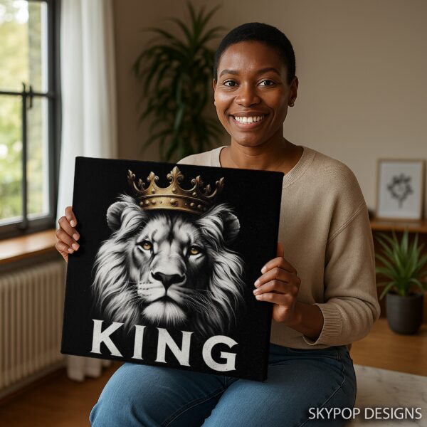 Lion Crown Art