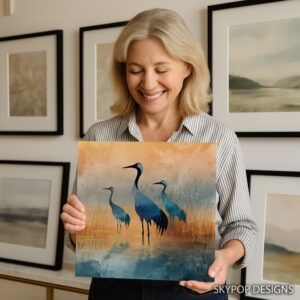 Heron Trio Art