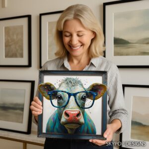 Highland Cow Art