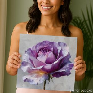 Purple Rose Art