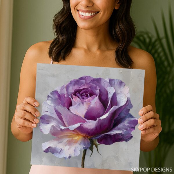 Purple Rose Art