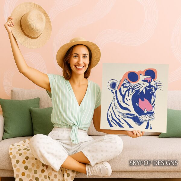 Tiger Sunglasses Art
