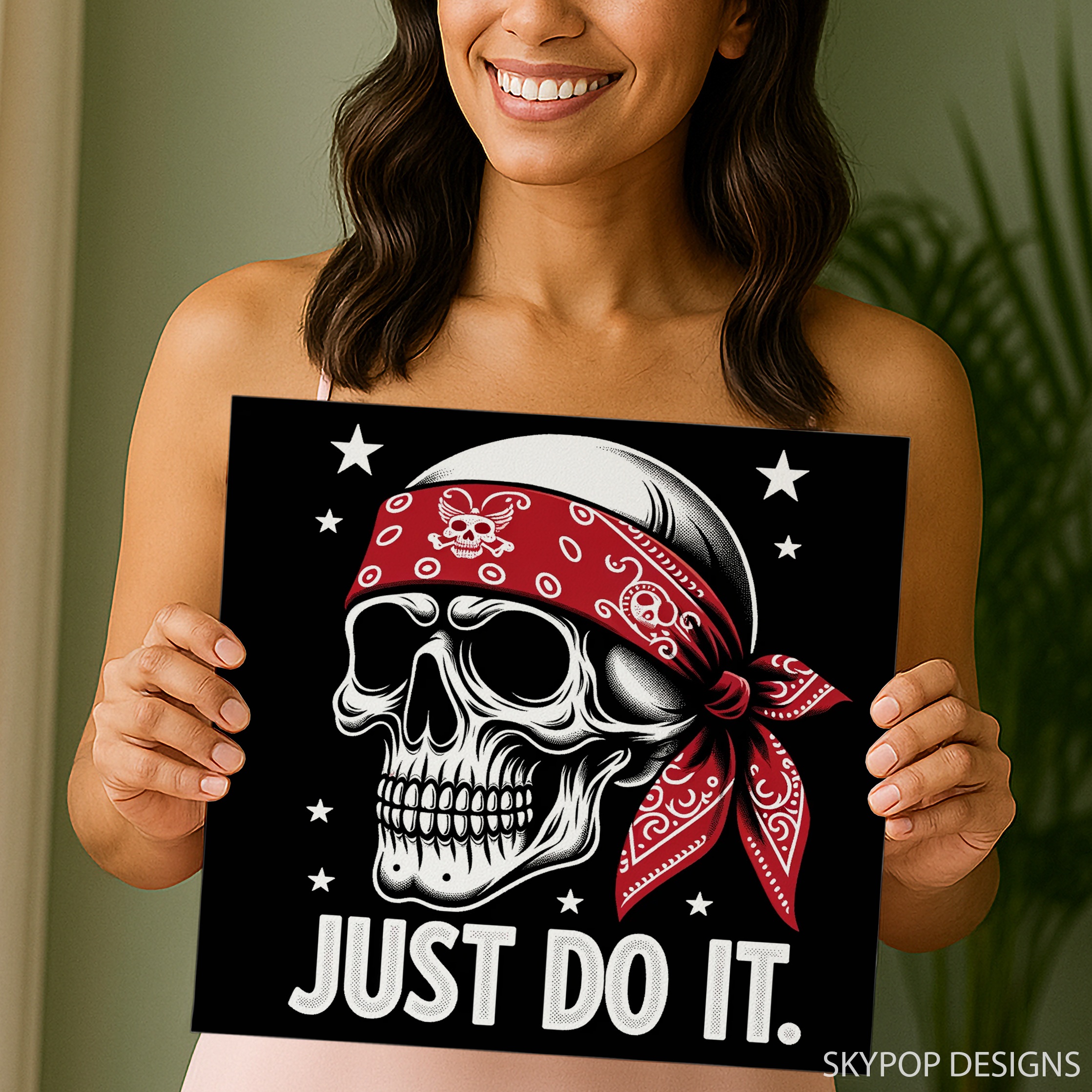 3.jpg Motivational Pirate Skull Art