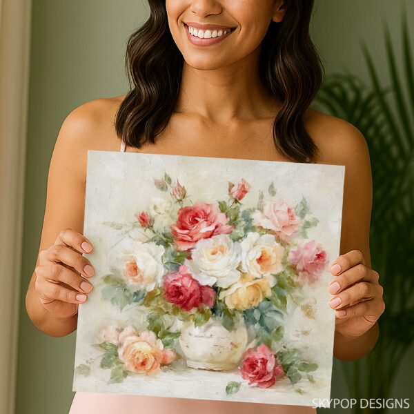 Elegant Rose Bouquet Art