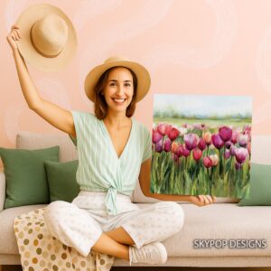 Tulip Field Art