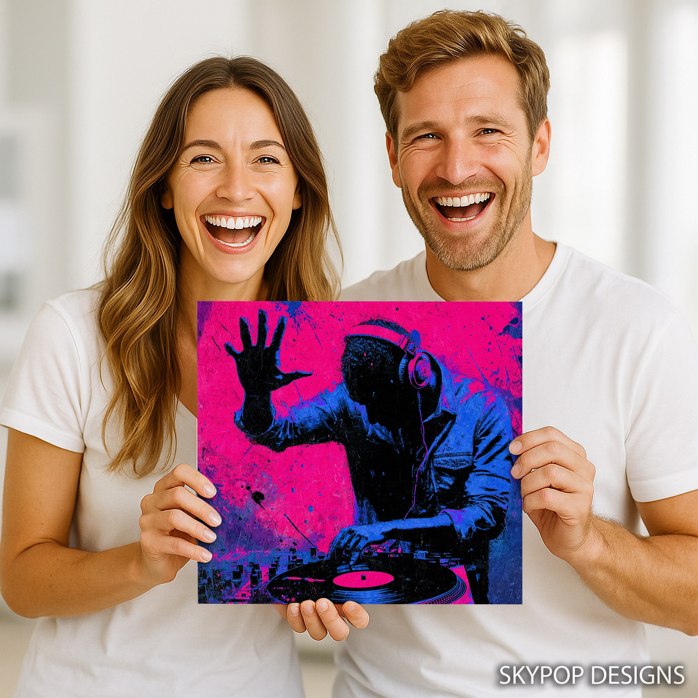 3.jpg DJ Silhouette Neon Art