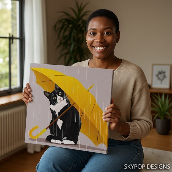 Cat Umbrella Art