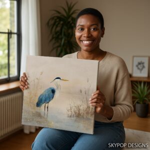 Blue Heron Art