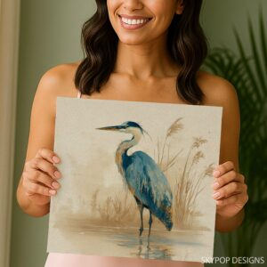 Blue Heron Art