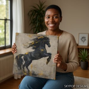 Golden Horse Art