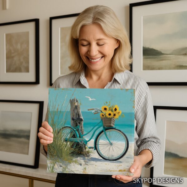 Seagull Beach Bicycle Art