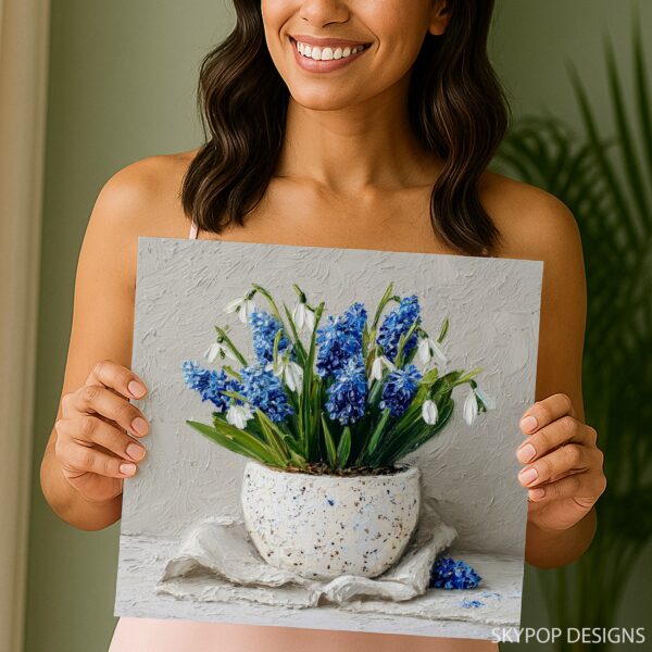 Spring Hyacinth Bouquet Art