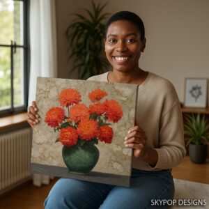 Chrysanthemums Art