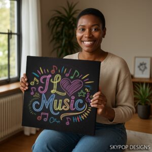 I Love Music Art