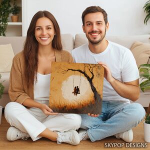 Moonlit Swing Art