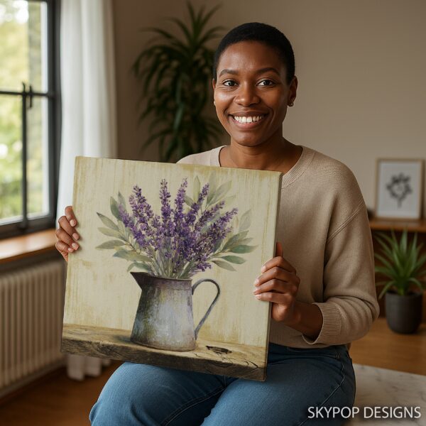 Lavender Bouquet Art